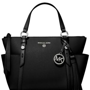 Sullivan Small Convertible Top Zip Leather Tote